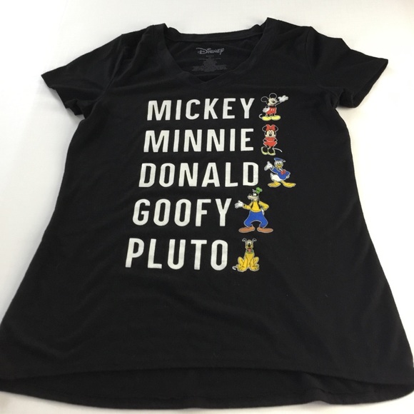4/$16 🦋 Disney Classic 5 Tee, size XS - Picture 2 of 3